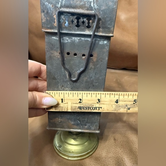 Antique Masson Paris Miner Safety Lamp Brevete SGDG Coal Mining Lantern - Picture 9 of 9